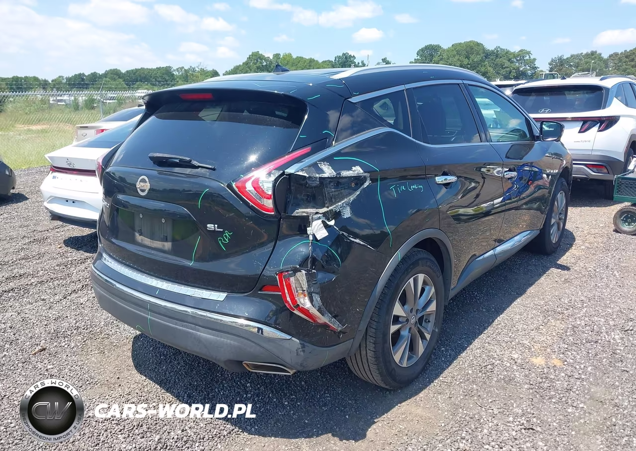 2016 Nissan Murano Sl VIN:5N1AZ2MG9GN136603 - 4