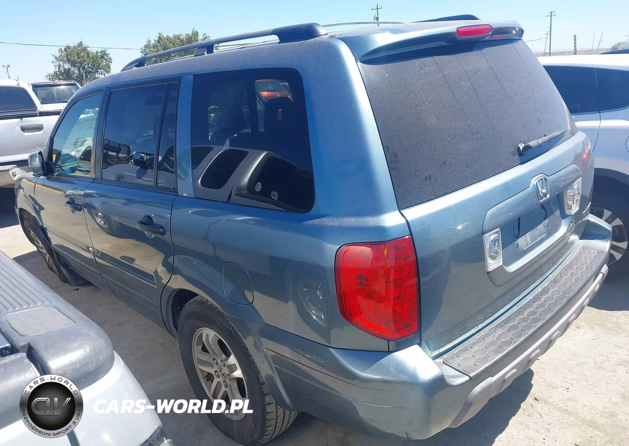 2005 Honda Pilot Ex-L VIN:2HKYF18555H540574 - 3
