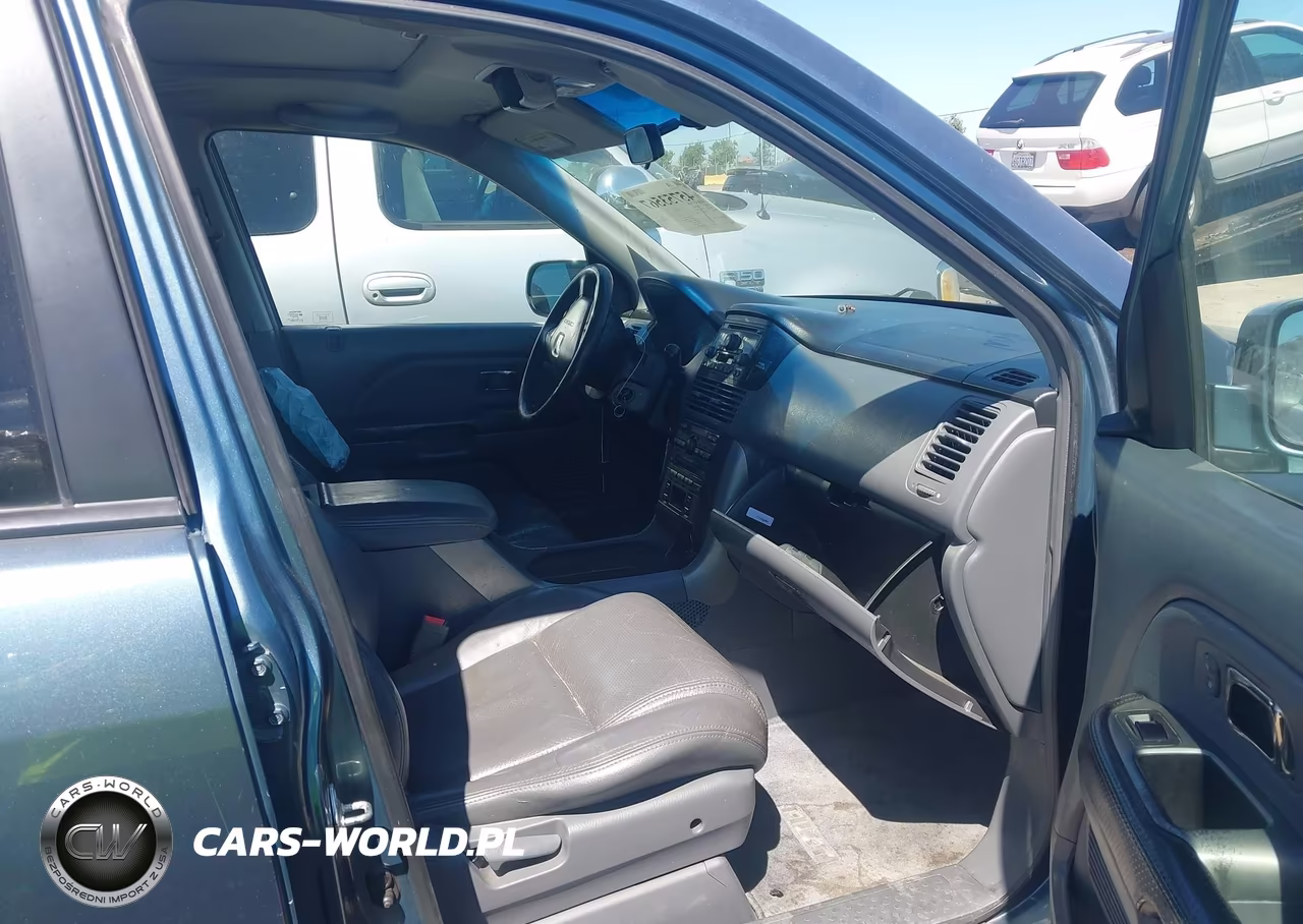 2005 Honda Pilot Ex-L VIN:2HKYF18555H540574 - 5