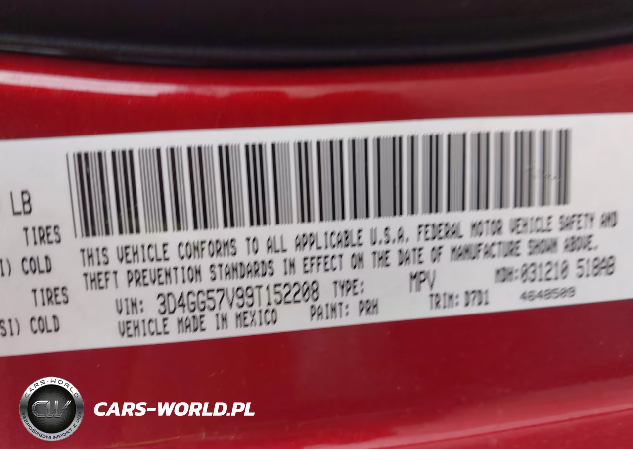 2009 Dodge Journey Sxt VIN:3D4GG57V99T152208 - 9