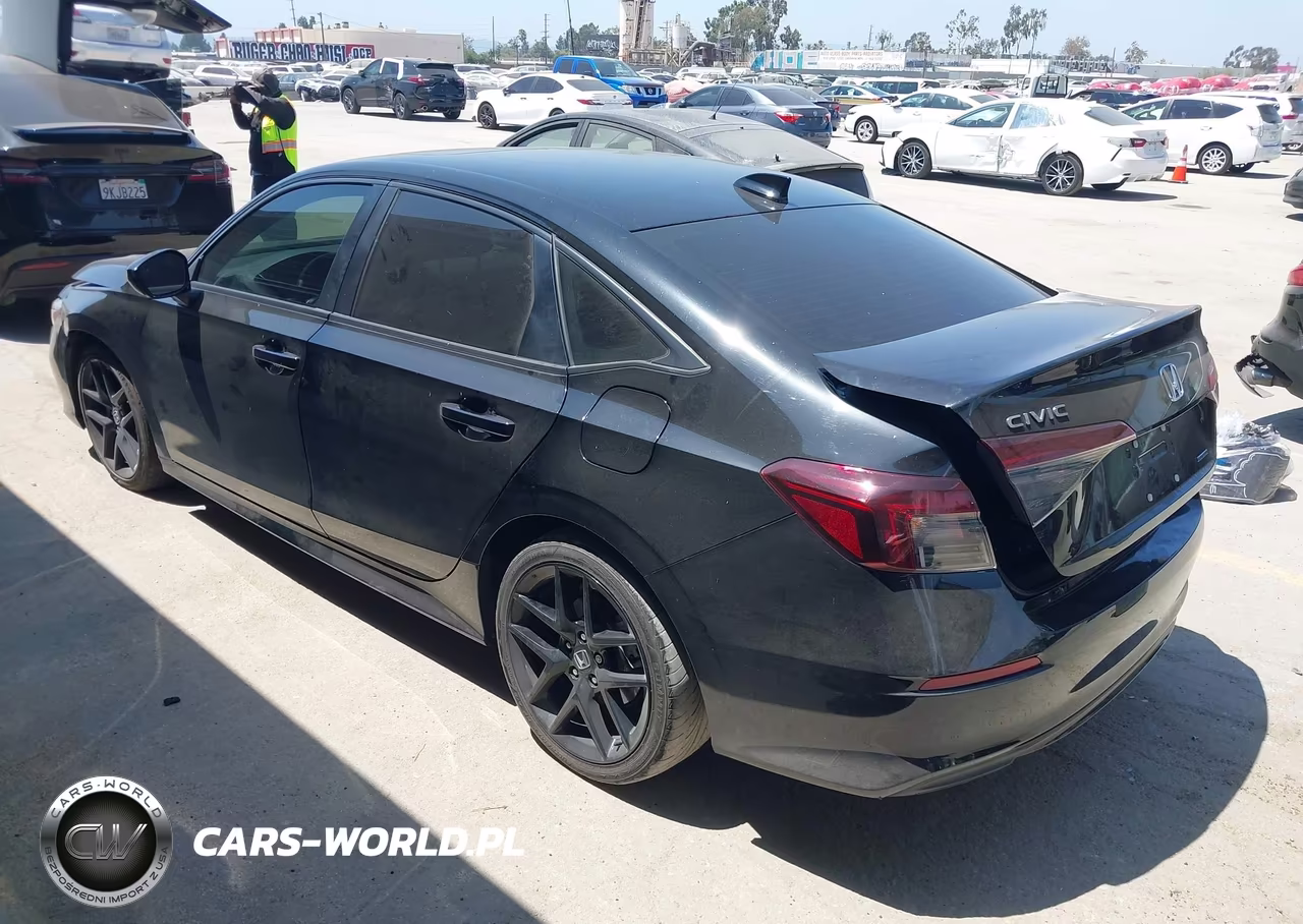 2025 Honda Civic Hybrid Sport-Sport Touring VIN:2HGFE4F8XSH332575 - 3