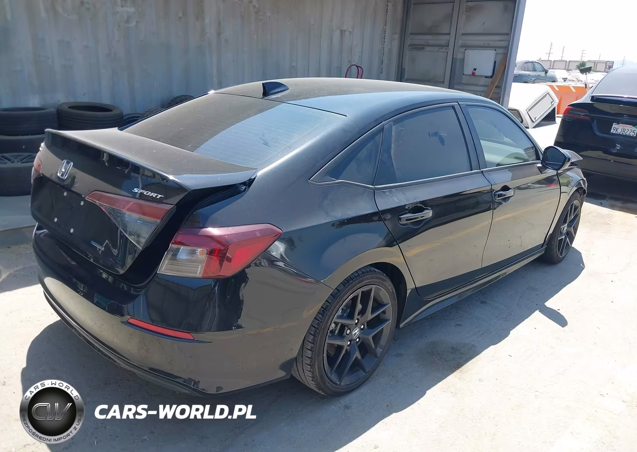 2025 Honda Civic Hybrid Sport-Sport Touring VIN:2HGFE4F8XSH332575 - 4