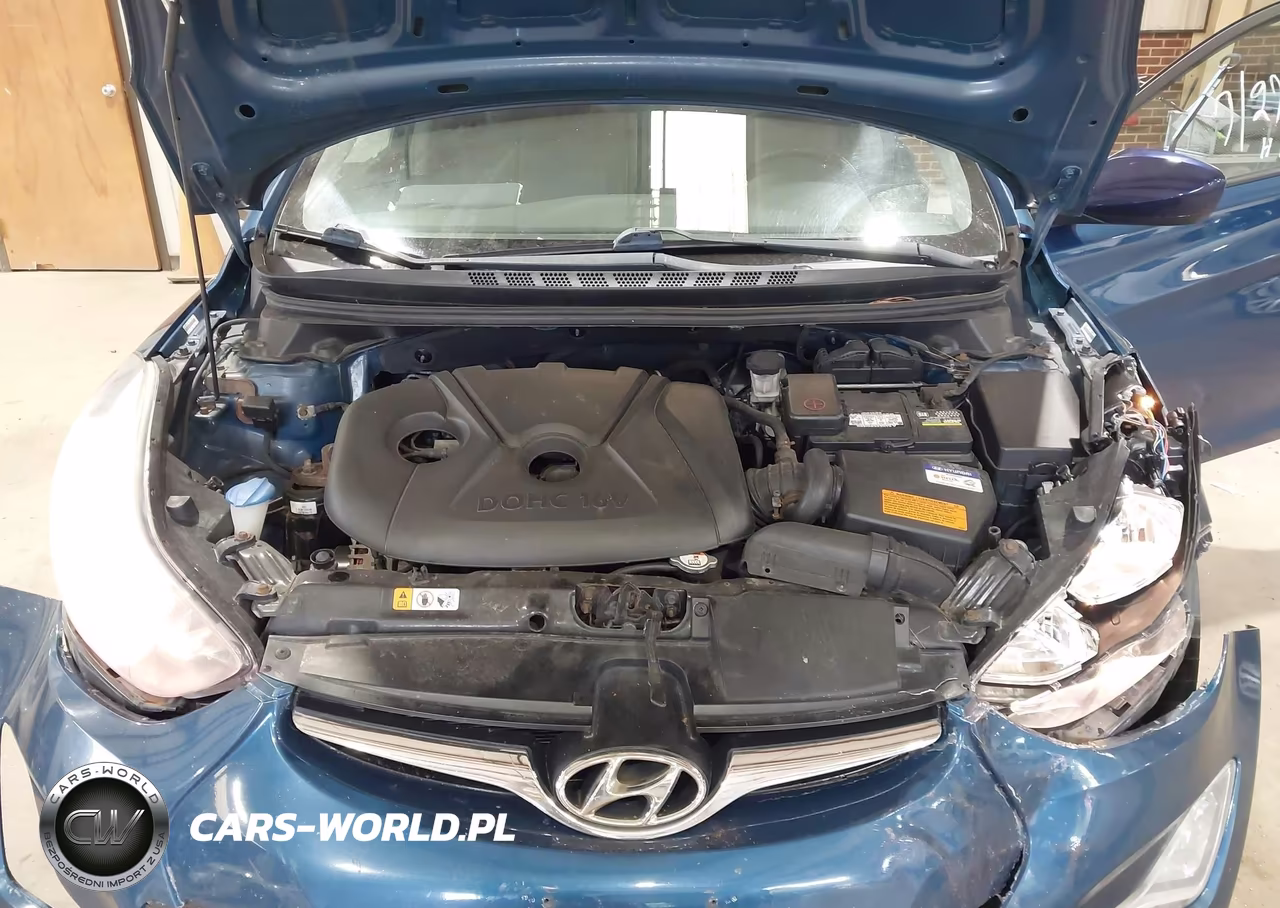 2014 Hyundai Elantra Se VIN:KMHDH4AE8EU110320 - 10