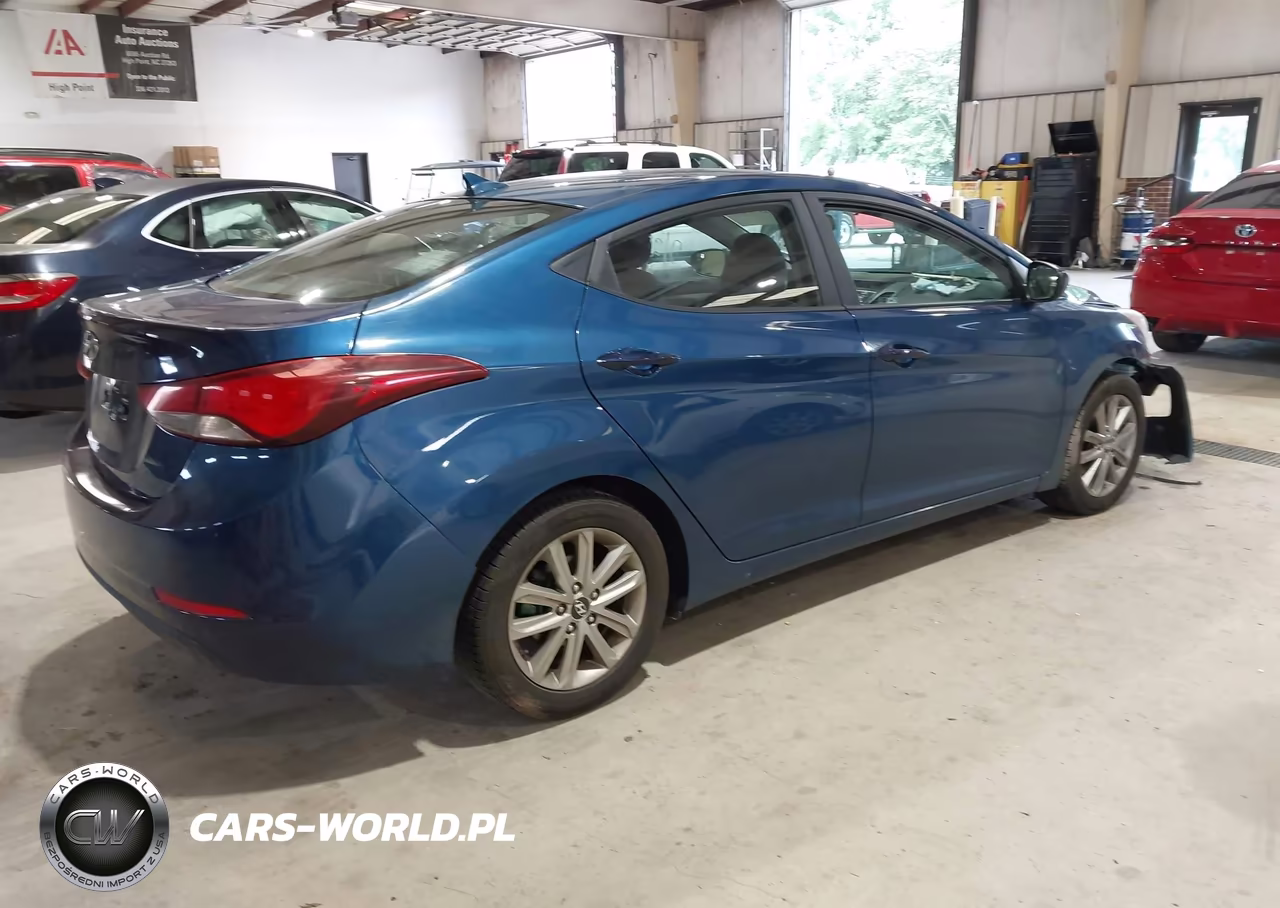 2014 Hyundai Elantra Se VIN:KMHDH4AE8EU110320 - 4