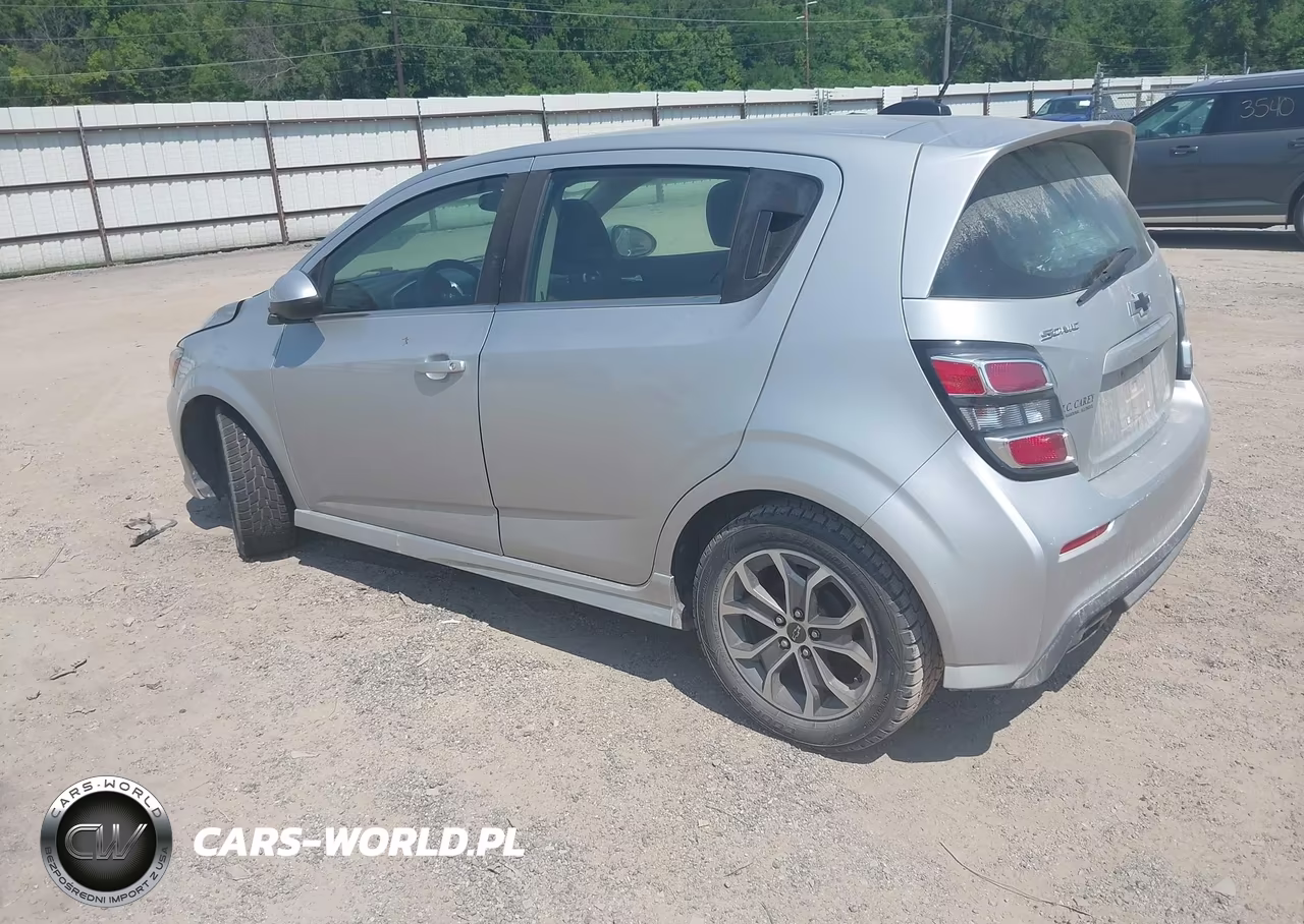 2019 Chevrolet Sonic Lt Auto VIN:1G1JD6SBXK4109032 - 3