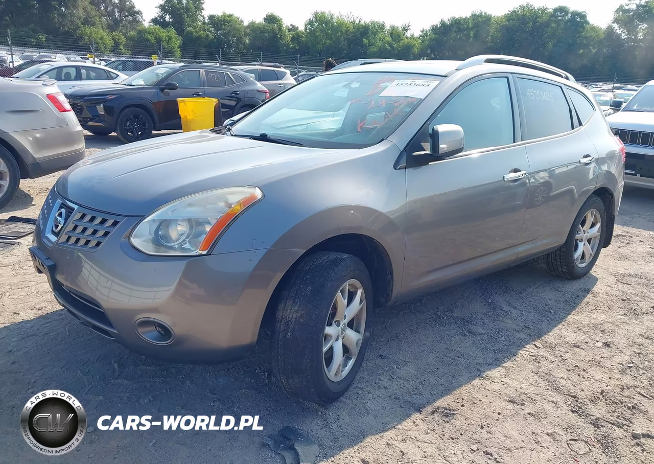 2010 Nissan Rogue Sl VIN:JN8AS5MV8AW601094 - 2
