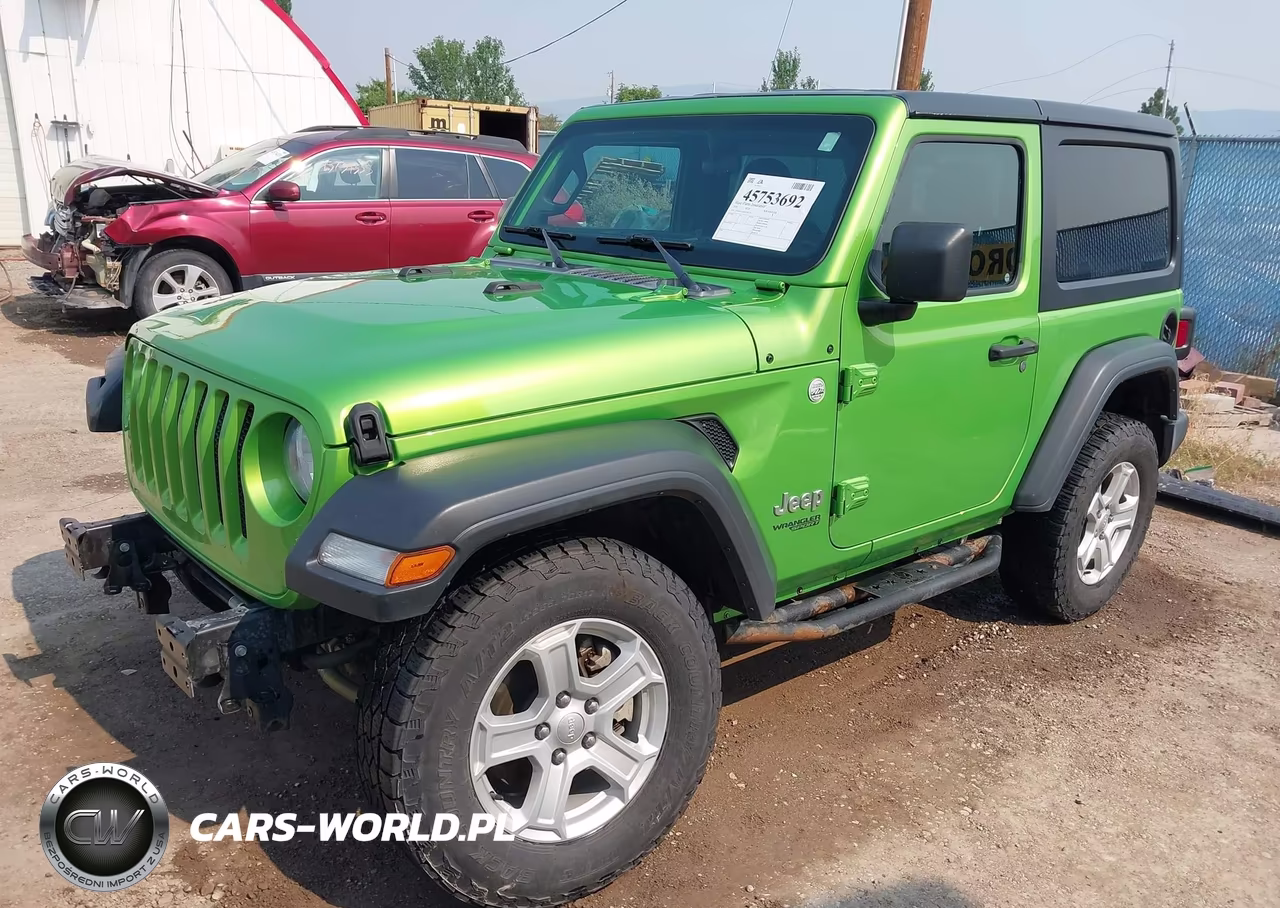 2019 Jeep Wrangler Sport S 4X4 VIN:1C4GJXAG3KW561373 - 2