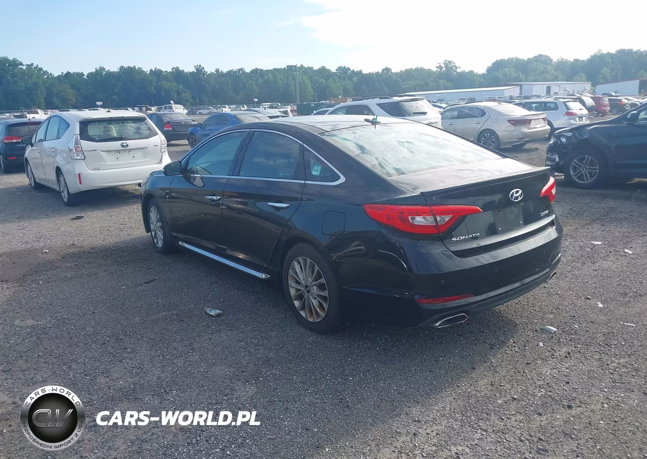 2015 Hyundai Sonata Limited VIN:5NPE34AF8FH100818 - 3
