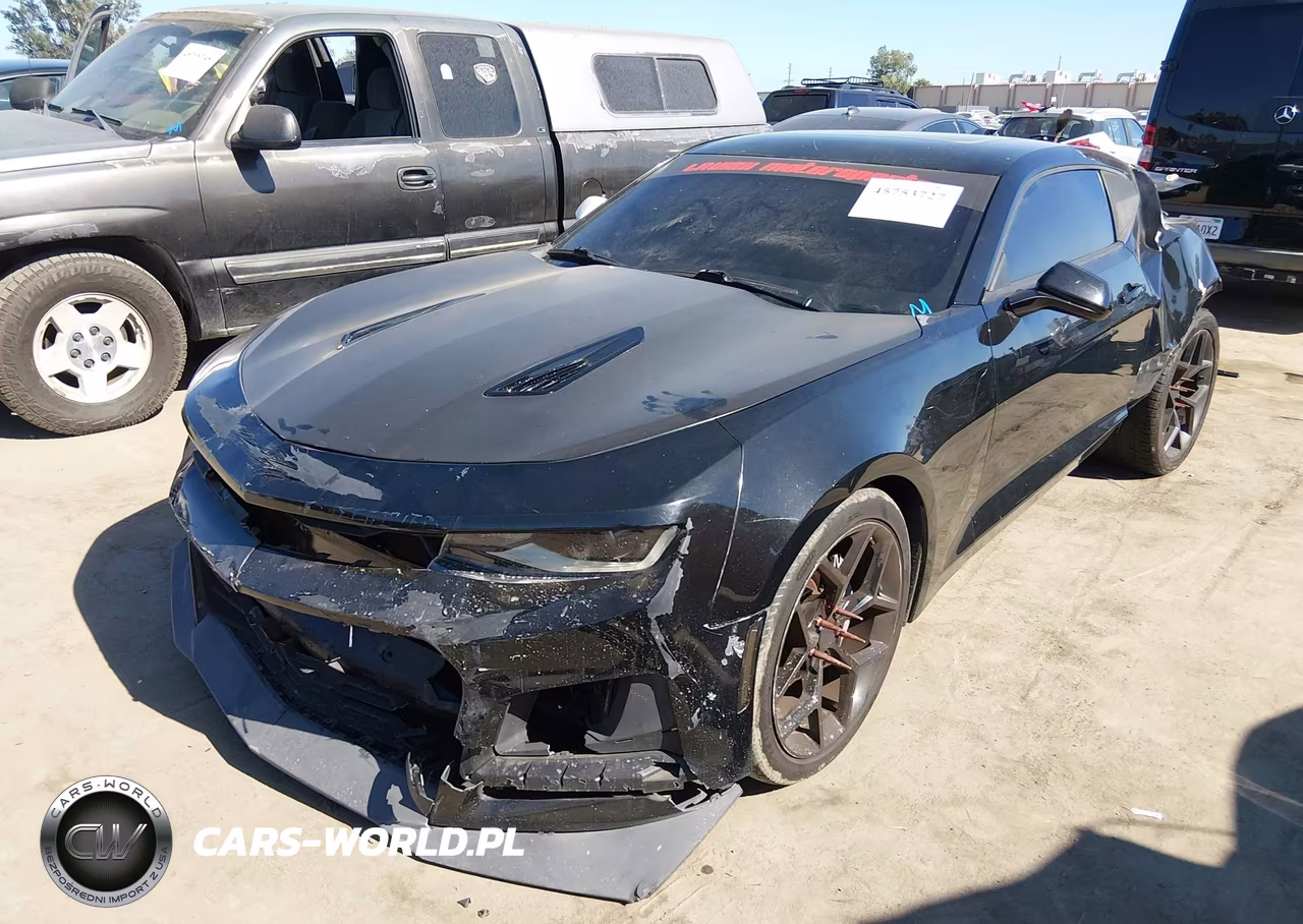 2018 Chevrolet Camaro 1Ss VIN:1G1FF1R70J0165166 - 2