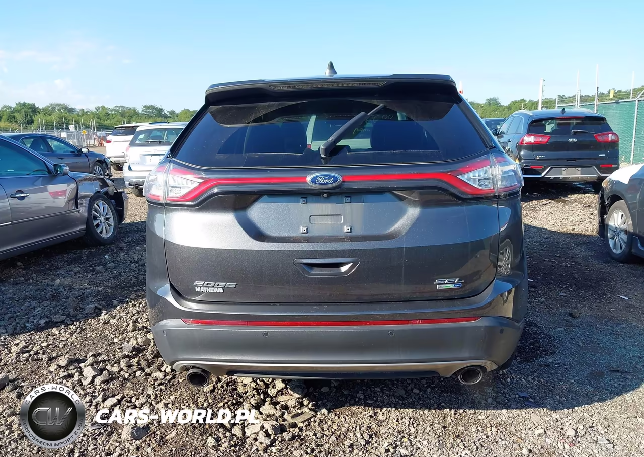 2018 Ford Edge Sel VIN:2FMPK4J96JBB71621 - 16