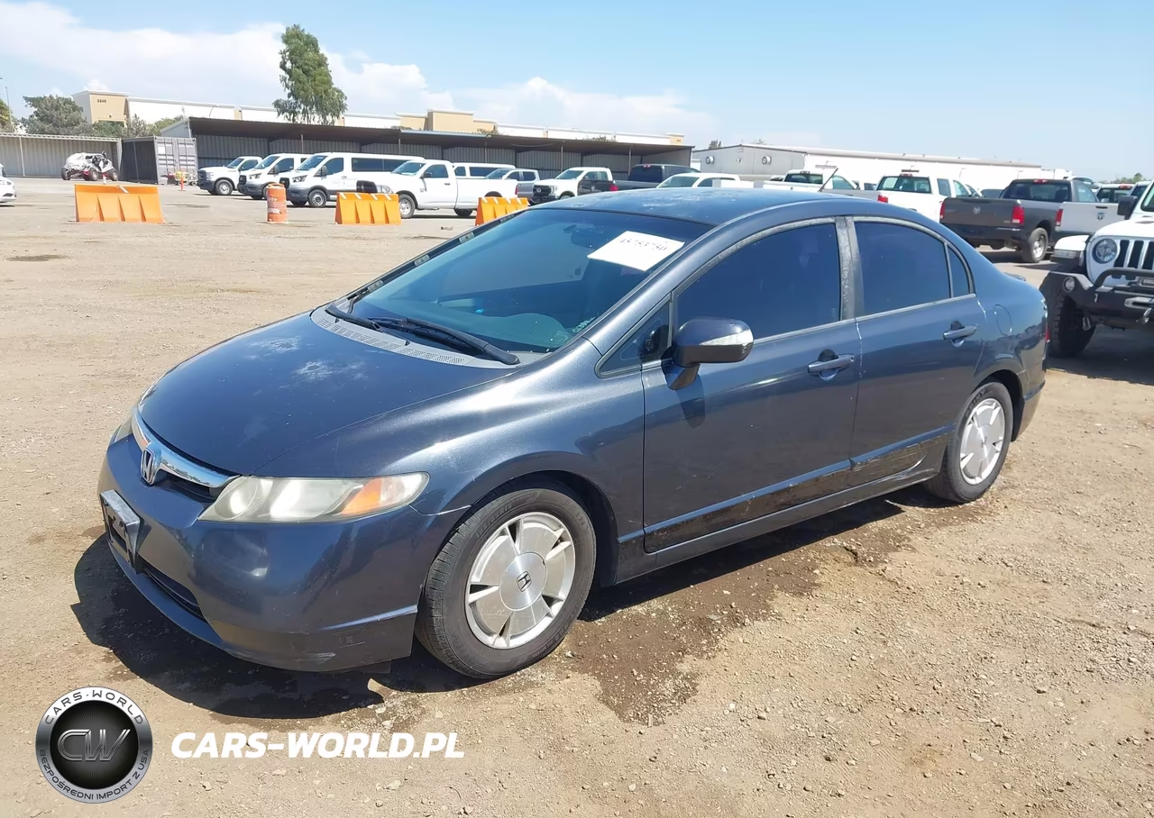 2007 Honda Civic Hybrid VIN:JHMFA36247S020640 - 2