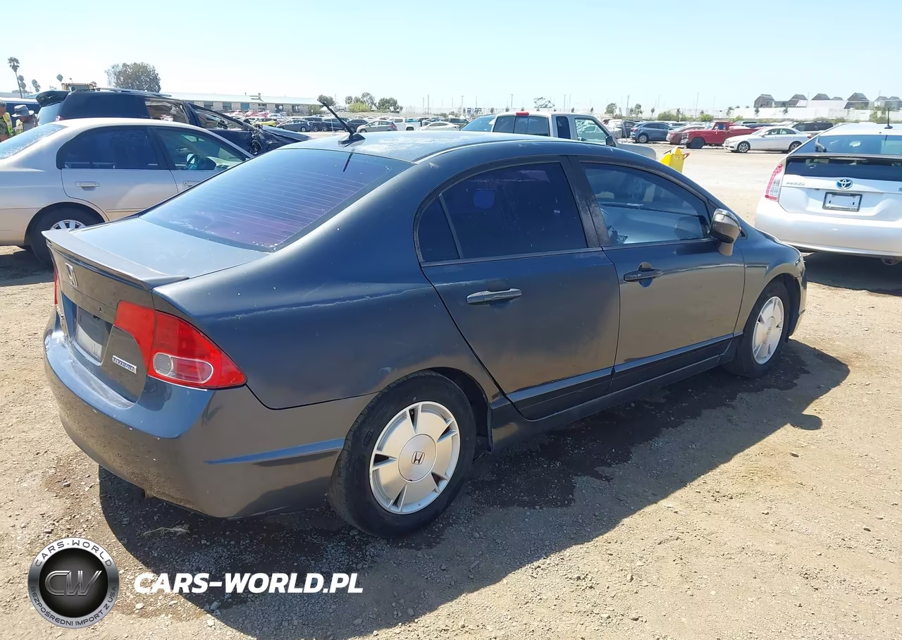 2007 Honda Civic Hybrid VIN:JHMFA36247S020640 - 4