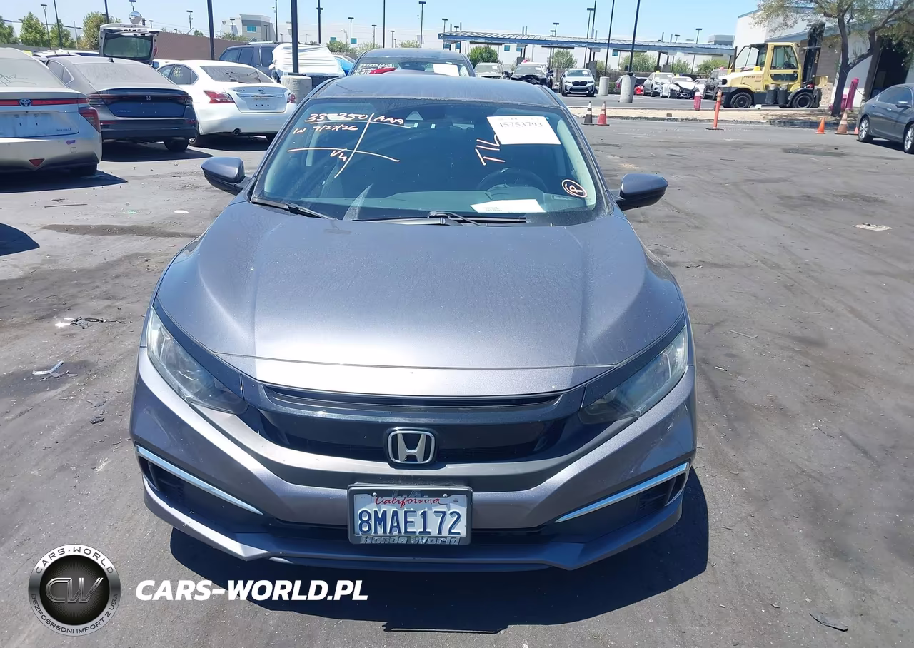 2019 Honda Civic Lx VIN:2HGFC2F6XKH591429 - 12