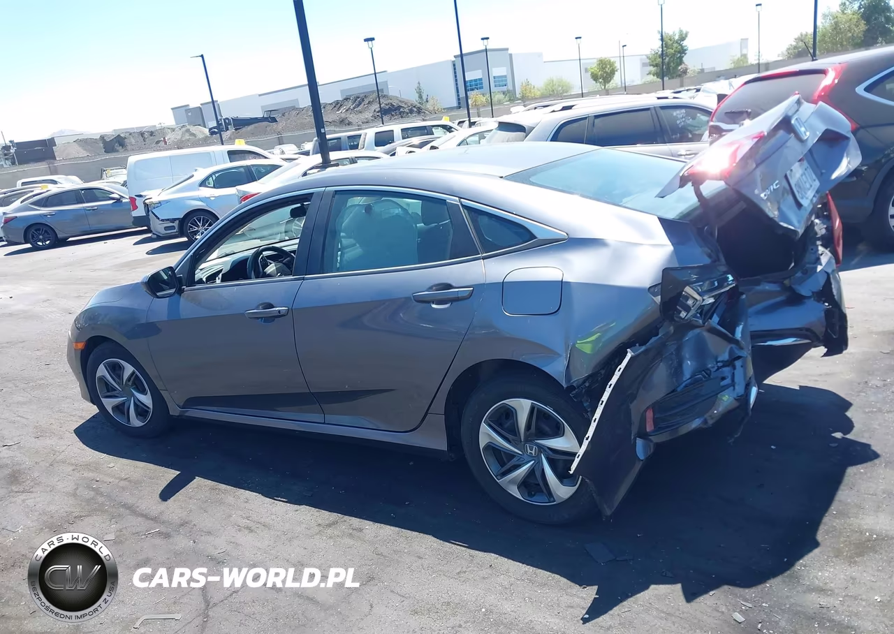 2019 Honda Civic Lx VIN:2HGFC2F6XKH591429 - 14