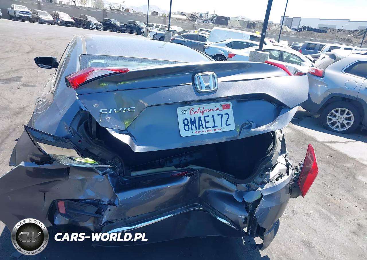 2019 Honda Civic Lx VIN:2HGFC2F6XKH591429 - 16