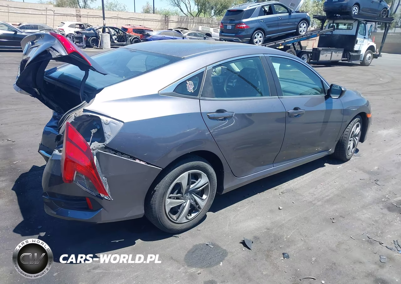 2019 Honda Civic Lx VIN:2HGFC2F6XKH591429 - 4