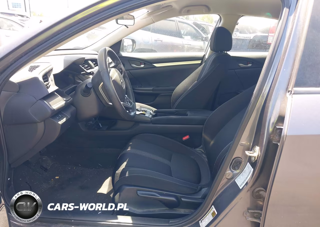 2019 Honda Civic Lx VIN:2HGFC2F6XKH591429 - 5