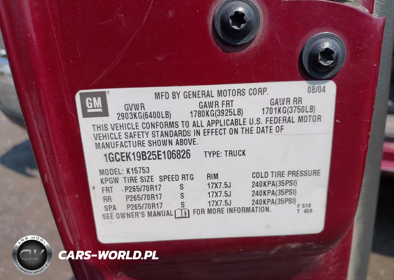 2005 Chevrolet Silverado 1500 Ls VIN:1GCEK19B25E106826 - 9