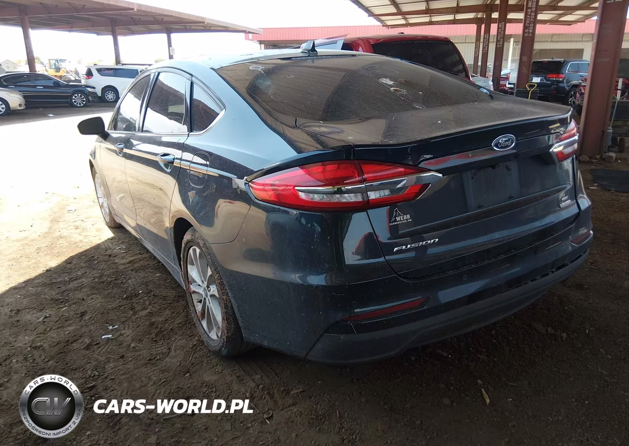 2020 Ford Fusion Se VIN:3FA6P0HDXLR252491 - 3
