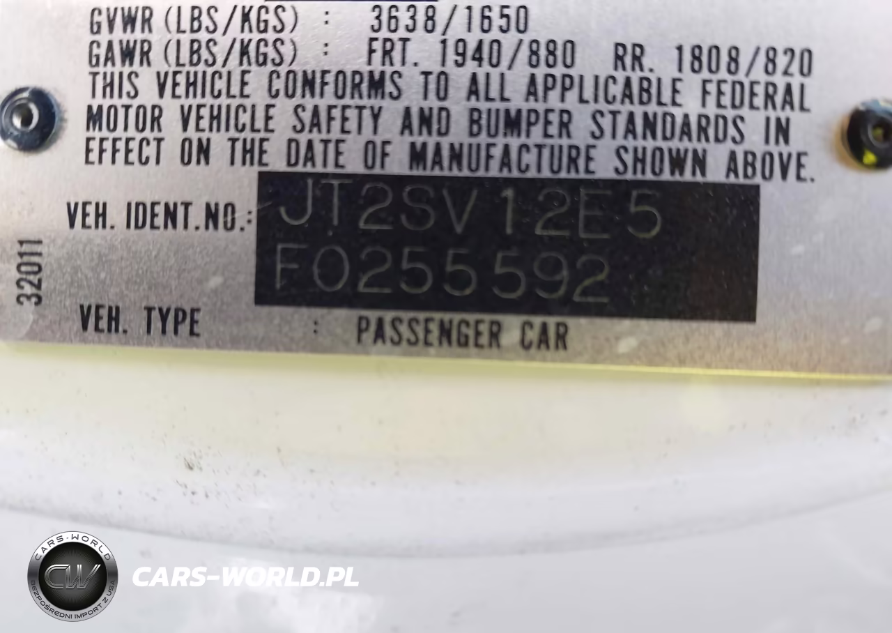 1985 Toyota Camry Dlx VIN:JT2SV12E5F0255592 - 9