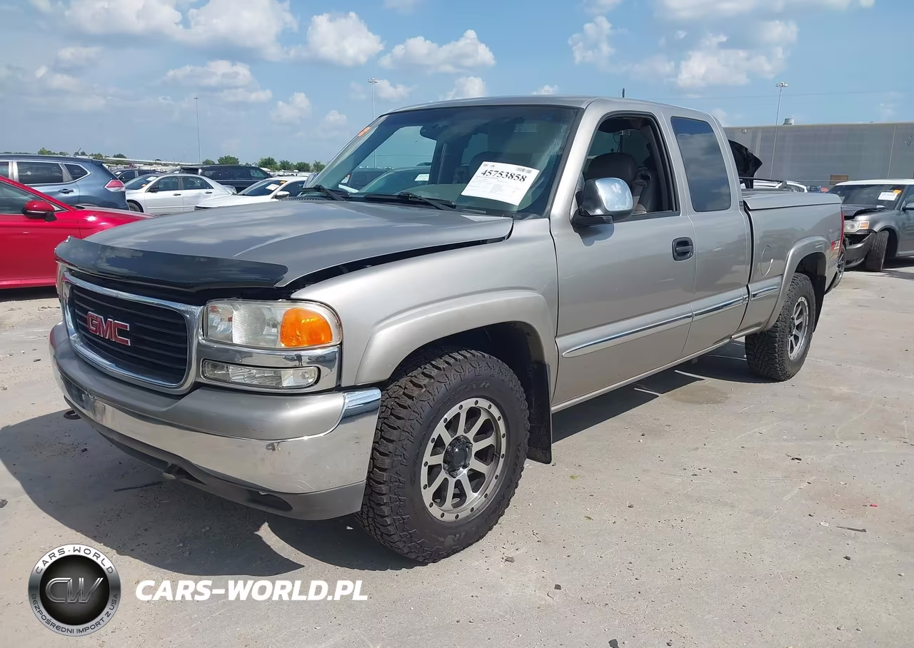 2000 GMC Sierra 1500 Sle VIN:2GTEK19T9Y1395878 - 2