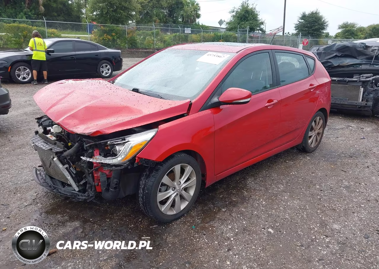 2014 Hyundai Accent Se VIN:KMHCU5AE4EU173119 - 2
