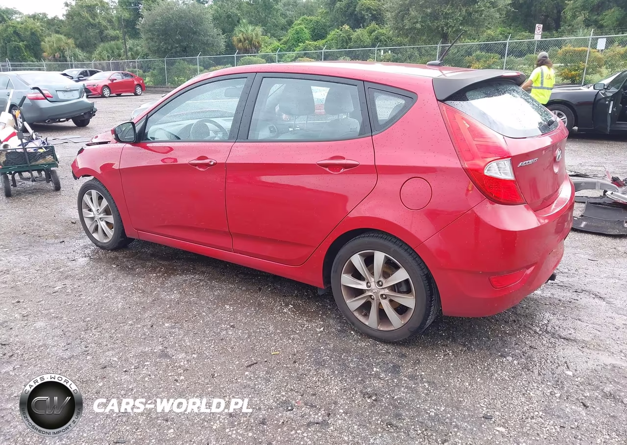 2014 Hyundai Accent Se VIN:KMHCU5AE4EU173119 - 3