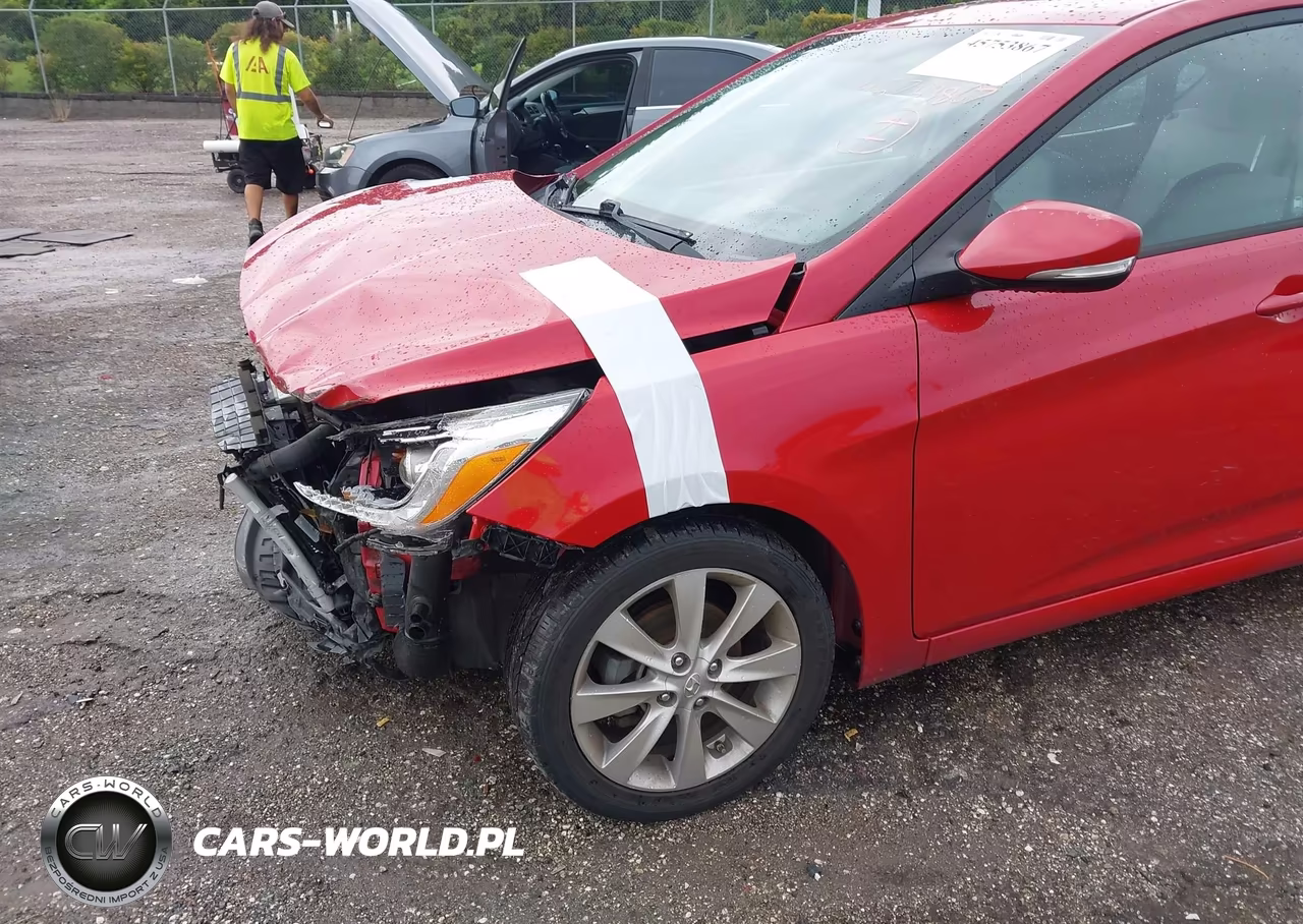 2014 Hyundai Accent Se VIN:KMHCU5AE4EU173119 - 6