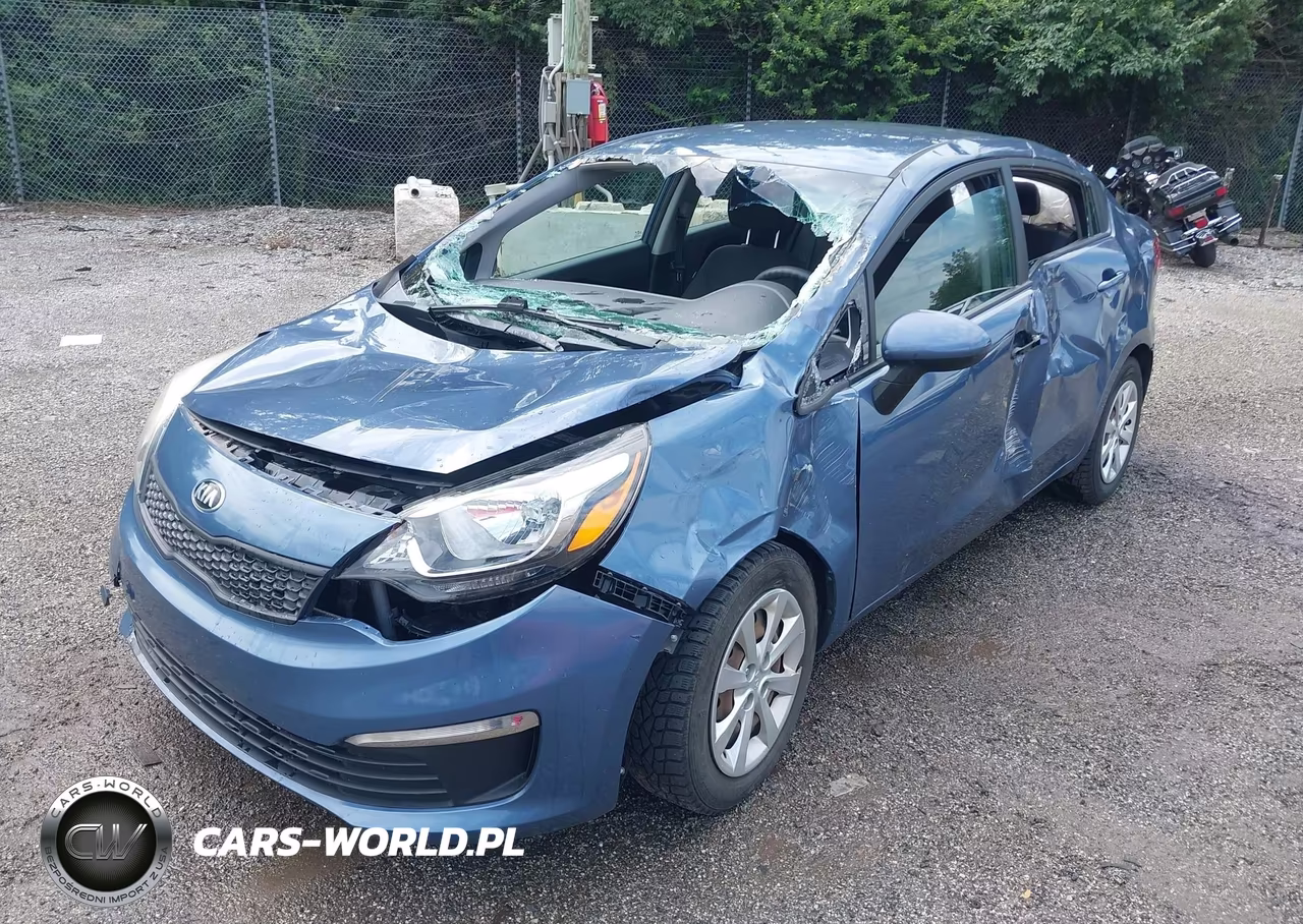 2016 Kia Rio Lx VIN:KNADM4A3XG6659830 - 2