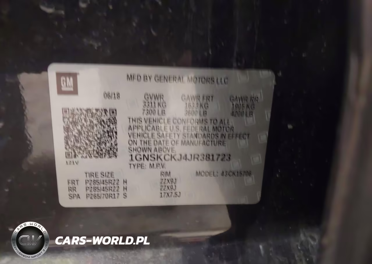2018 Chevrolet Tahoe Premier VIN:1GNSKCKJ4JR381723 - 9