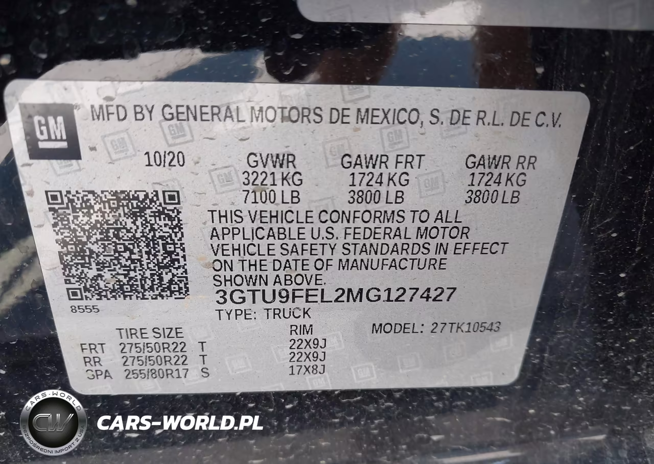2021 GMC Sierra 1500 4Wd Short Box Denali VIN:3GTU9FEL2MG127427 - 9
