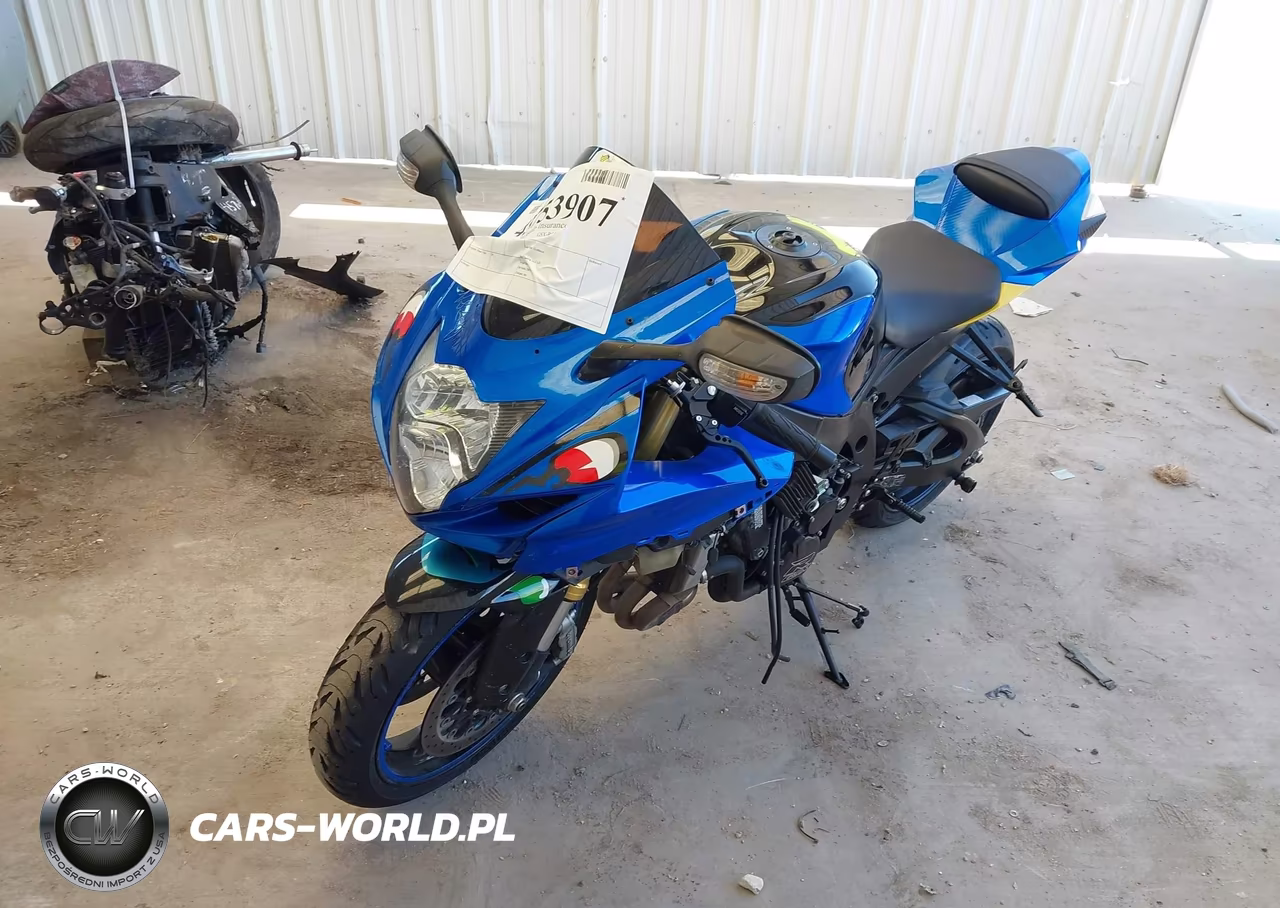 2016 Suzuki Gsx-R600 VIN:JS1GN7FA8G2100008 - 2