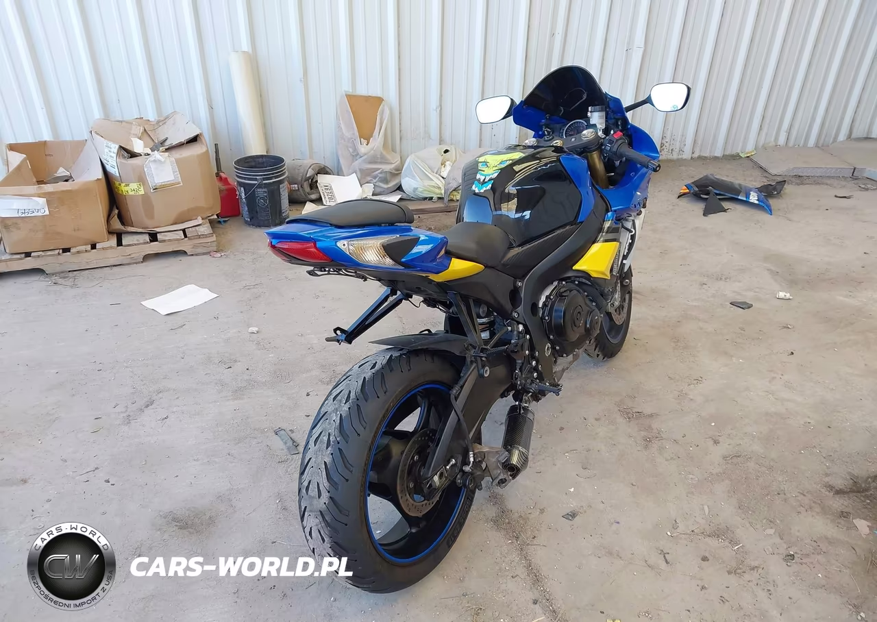 2016 Suzuki Gsx-R600 VIN:JS1GN7FA8G2100008 - 4
