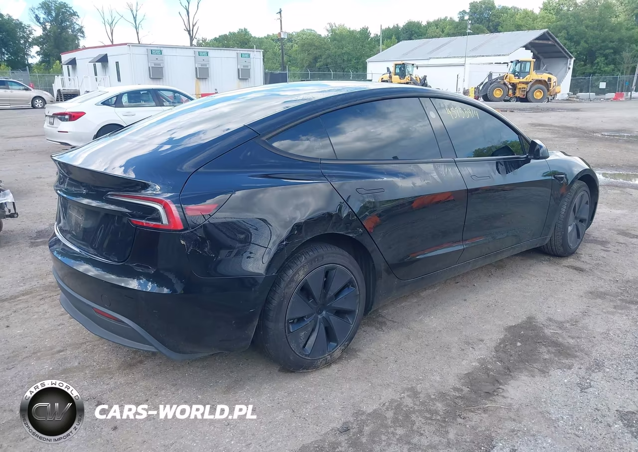2025 Tesla Model 3 Long Range Rear-Wheel Drive-Standard Rear-Wheel Drive VIN:5YJ3E1EA4SF019970 - 4