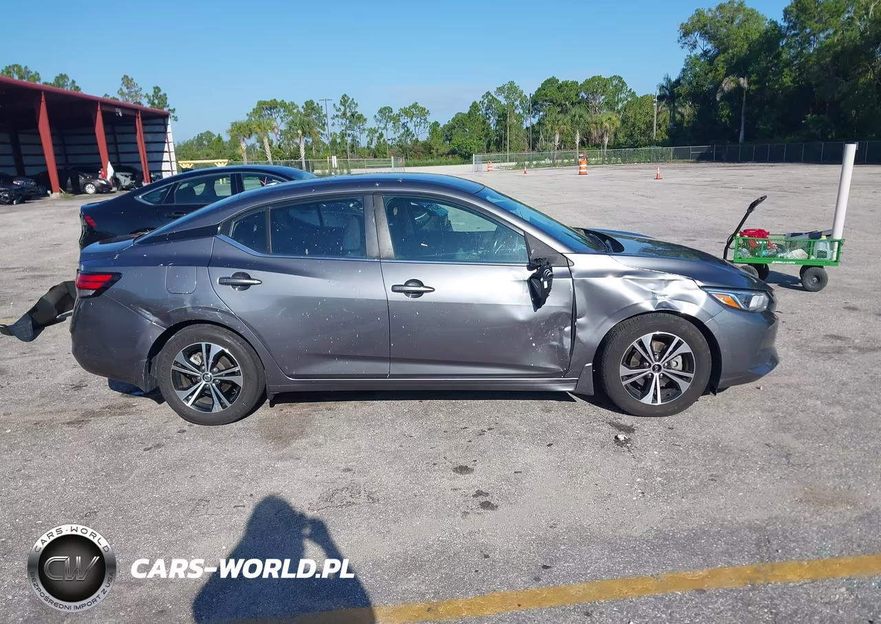 2021 Nissan Sentra Sv Xtronic Cvt VIN:3N1AB8CV4MY300725 - 13