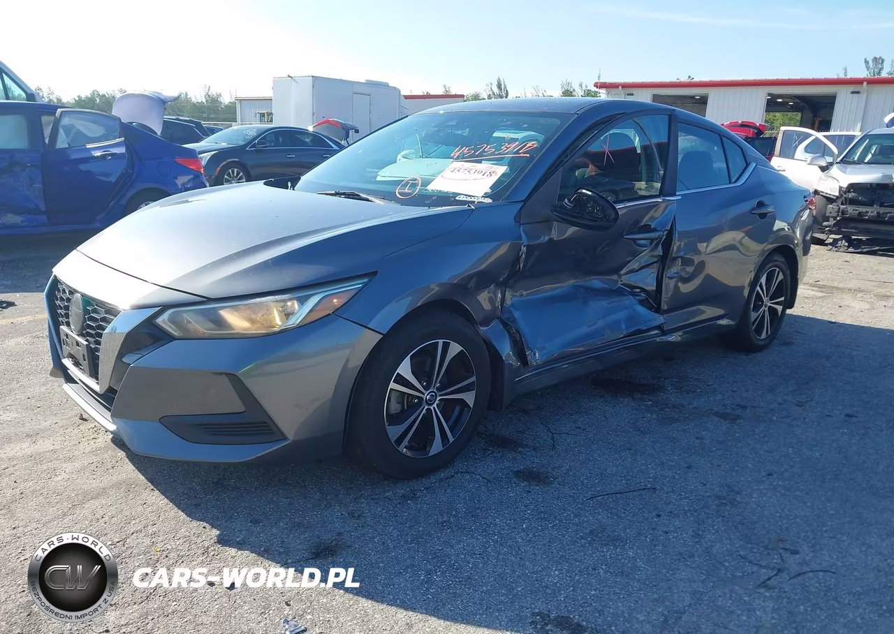 2021 Nissan Sentra Sv Xtronic Cvt VIN:3N1AB8CV4MY300725 - 2