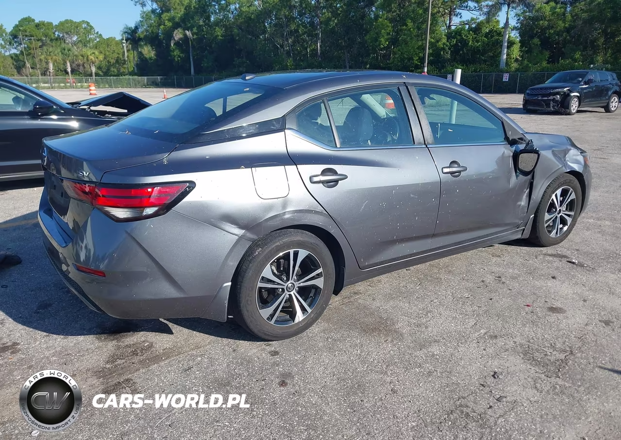 2021 Nissan Sentra Sv Xtronic Cvt VIN:3N1AB8CV4MY300725 - 4