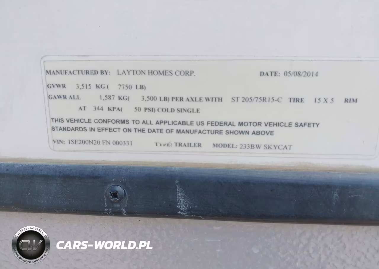 2015 Layton Skycat VIN:1SE200N20FN000331 - 9