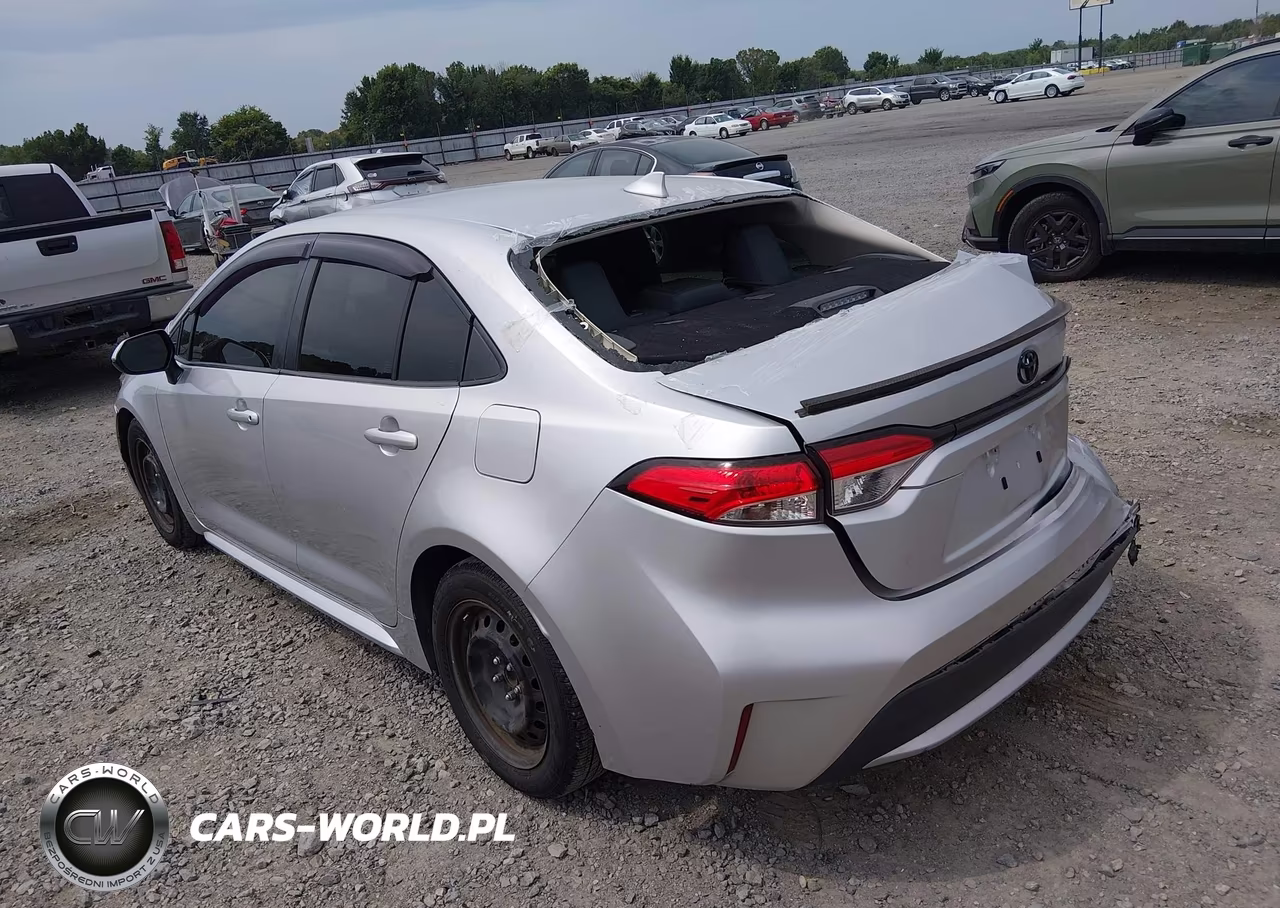 2020 Toyota Corolla Le VIN:JTDEPRAE6LJ045376 - 3