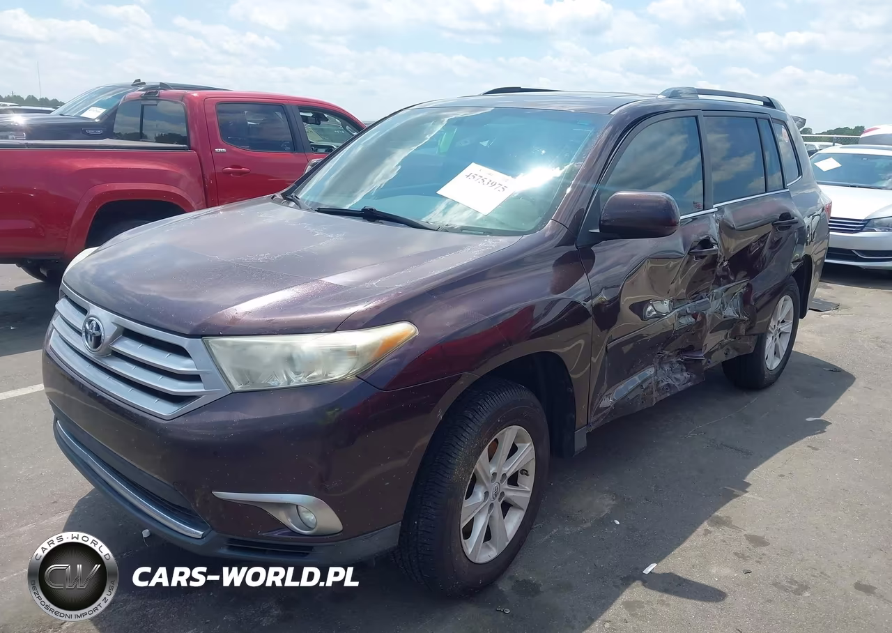 2012 Toyota Highlander Se VIN:5TDZA3EH9CS028773 - 2