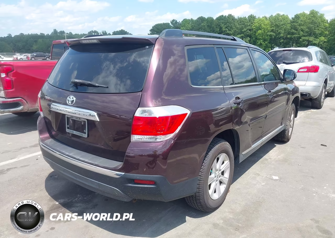 2012 Toyota Highlander Se VIN:5TDZA3EH9CS028773 - 4