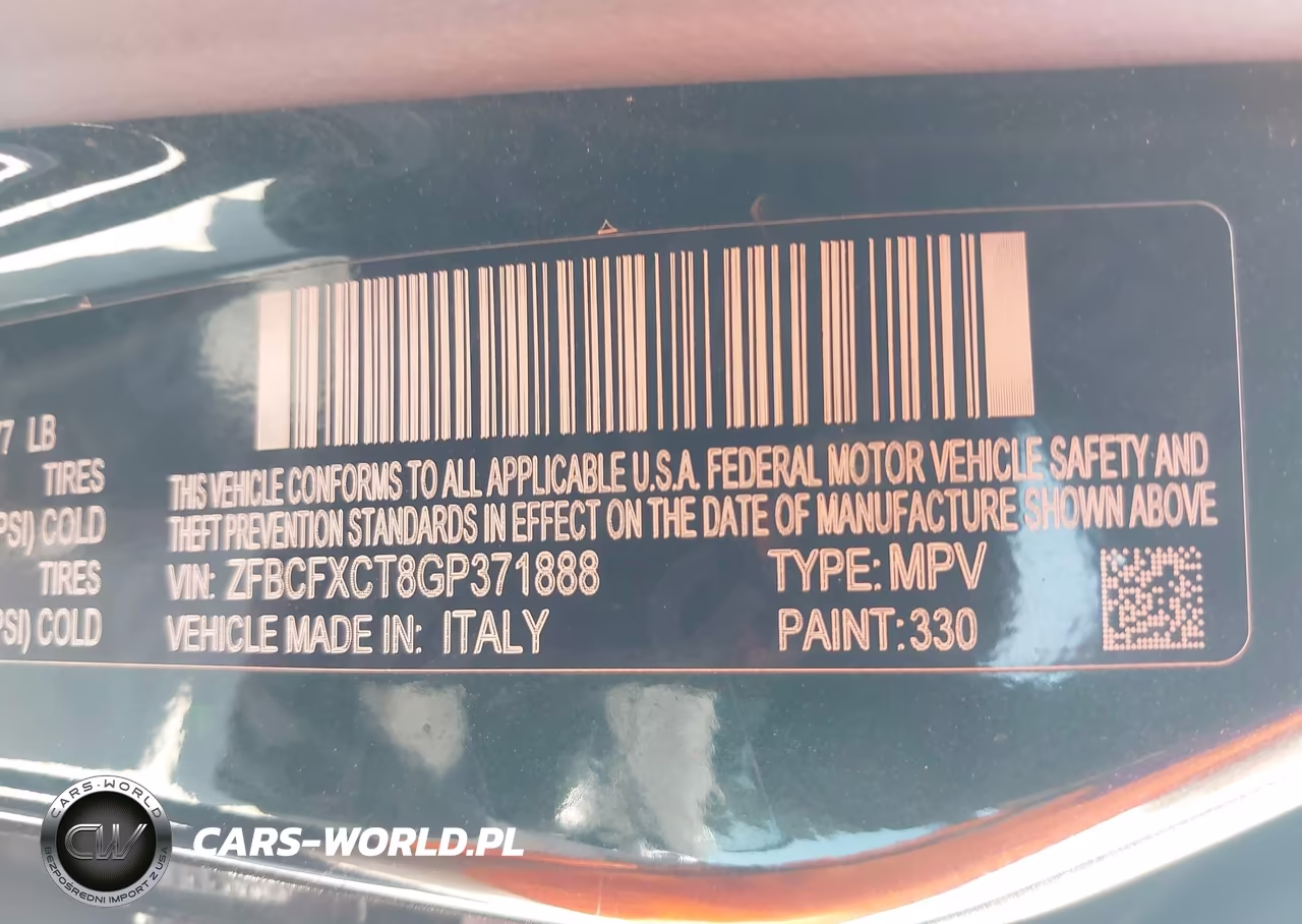2016 Fiat 500X Trekking VIN:ZFBCFXCT8GP371888 - 9
