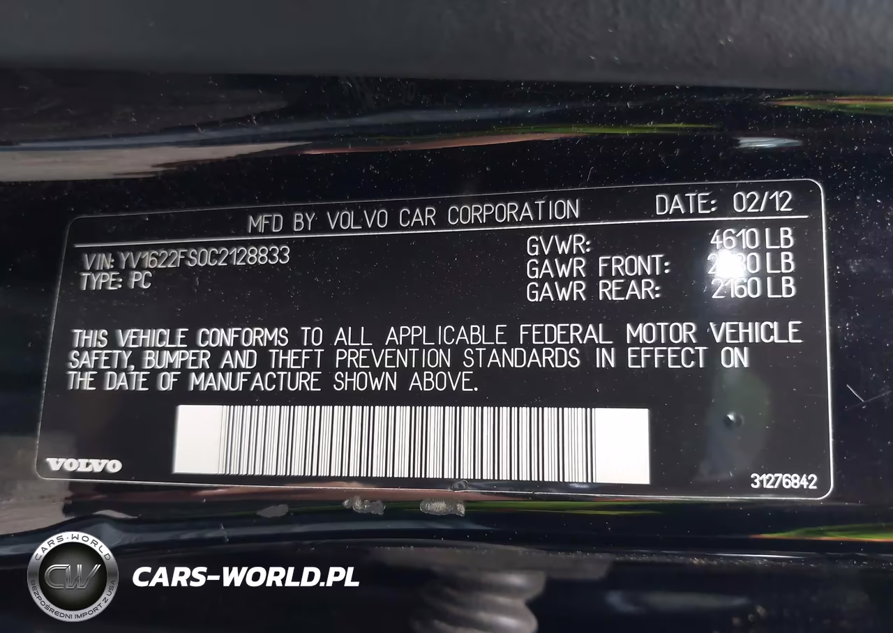 2012 Volvo S60 T5-T5 W-Moonroof VIN:YV1622FS0C2128833 - 9