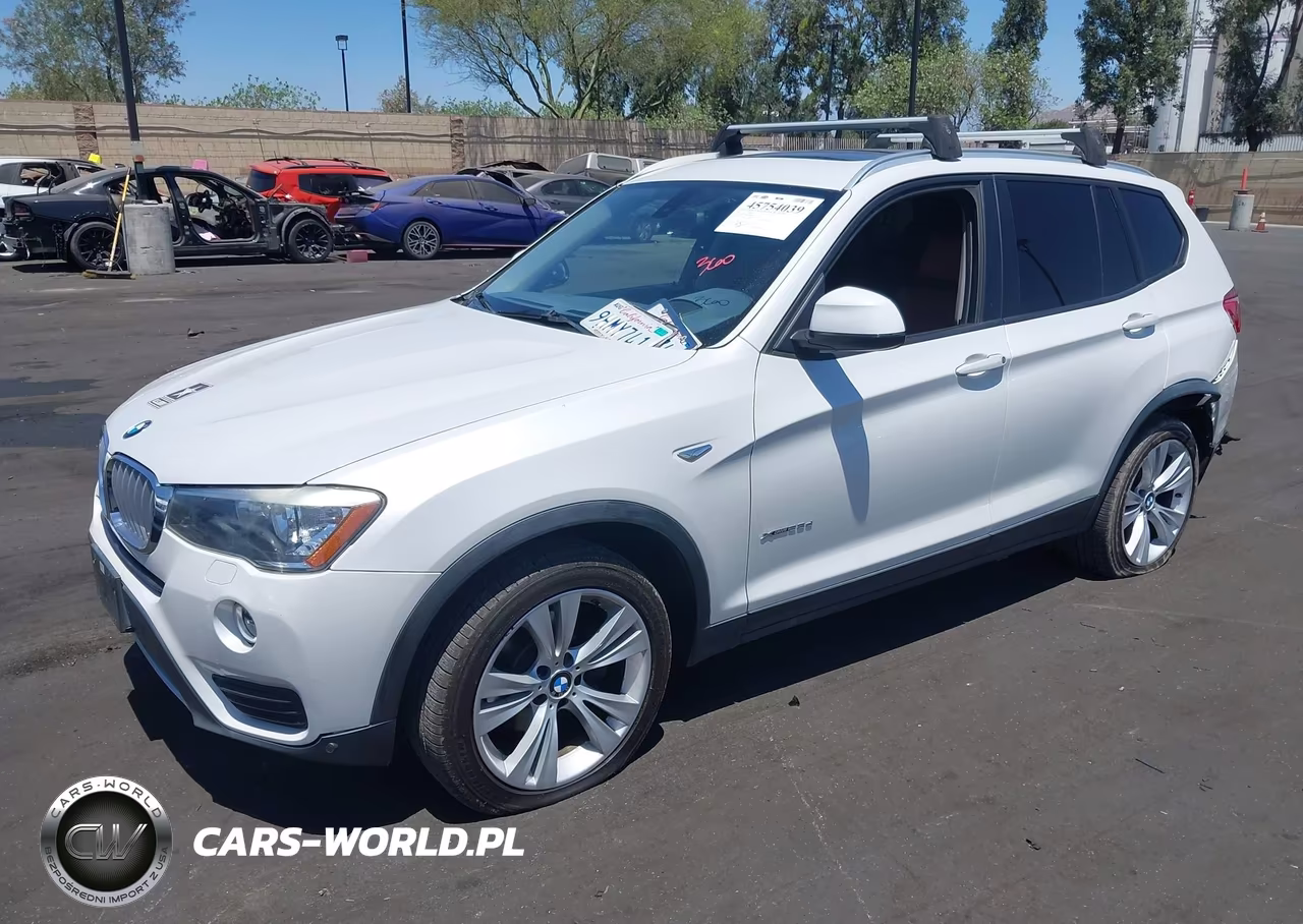 2016 BMW X3 xDrive28D VIN:5UXWY3C58G0N88850 - 2