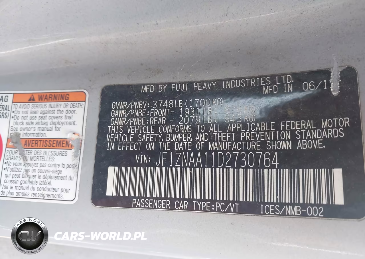 2013 Scion Fr-S 10 Series VIN:JF1ZNAA11D2730764 - 9