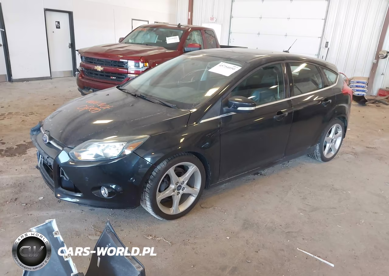 2014 Ford Focus Titanium VIN:1FADP3N29EL417539 - 2