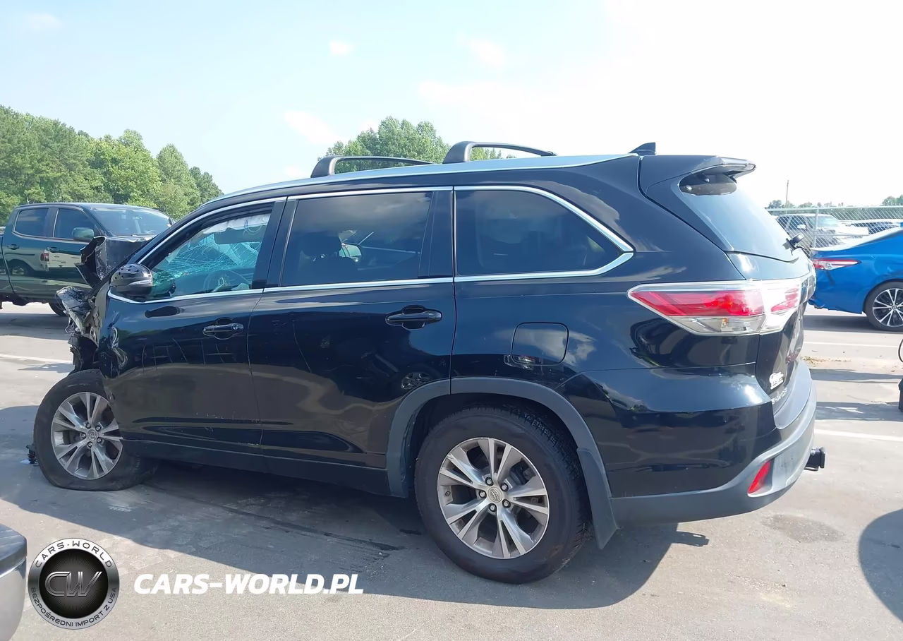 2014 Toyota Highlander Xle V6 VIN:5TDJKRFH3ES058172 - 14