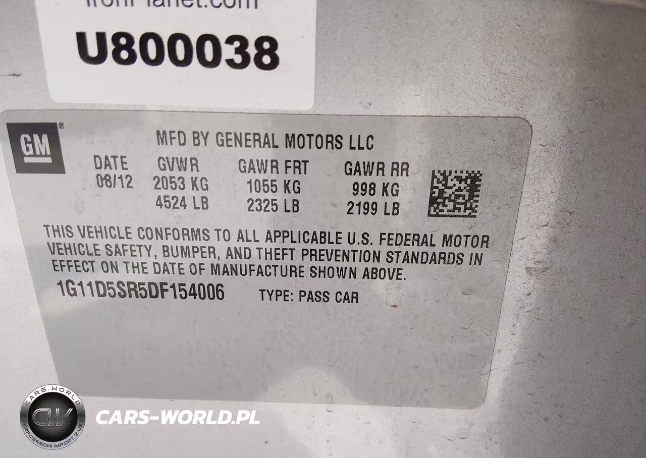 2013 Chevrolet Malibu Eco VIN:1G11D5SR5DF154006 - 9