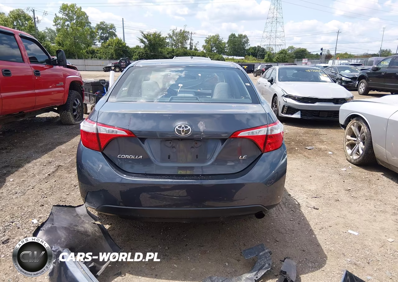 2016 Toyota Corolla Le VIN:5YFBURHE6GP469742 - 17