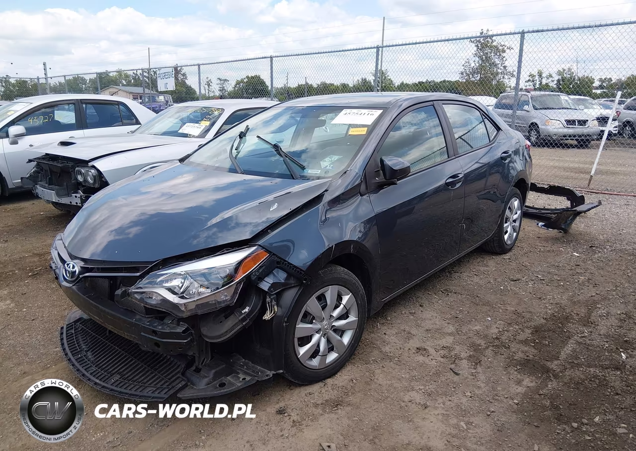 2016 Toyota Corolla Le VIN:5YFBURHE6GP469742 - 2